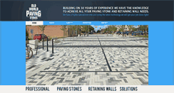 Desktop Screenshot of oldworldpaving.ca